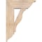 Ekena Millwork Funston Traditional Smooth Bracket w/ Offset Brace, Douglas Fir, 7 1/2"W x 20"D x 28"H BKT0806X20X28FST01SDF - alternate 2